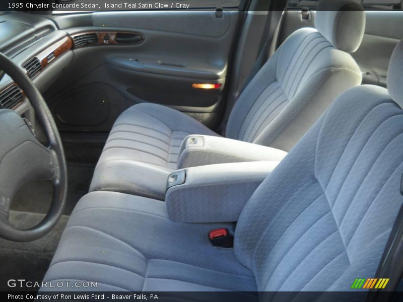 Island Teal Satin Glow / Gray 1995 Chrysler Concorde Sedan