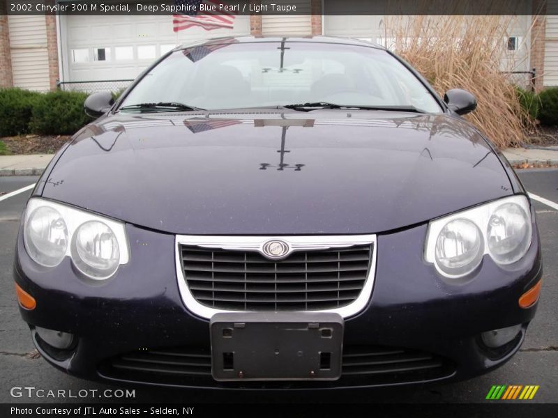 Deep Sapphire Blue Pearl / Light Taupe 2002 Chrysler 300 M Special