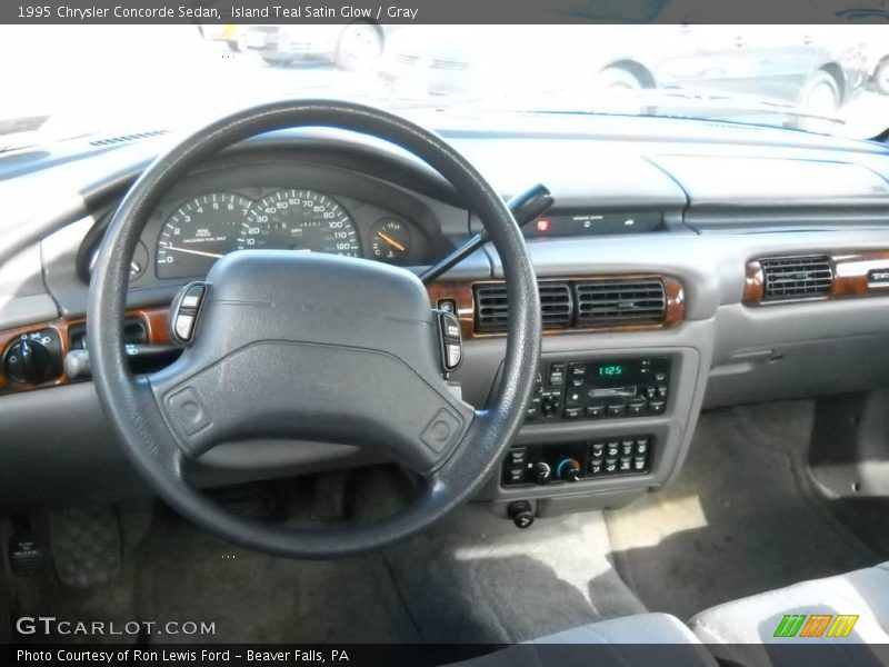 Island Teal Satin Glow / Gray 1995 Chrysler Concorde Sedan