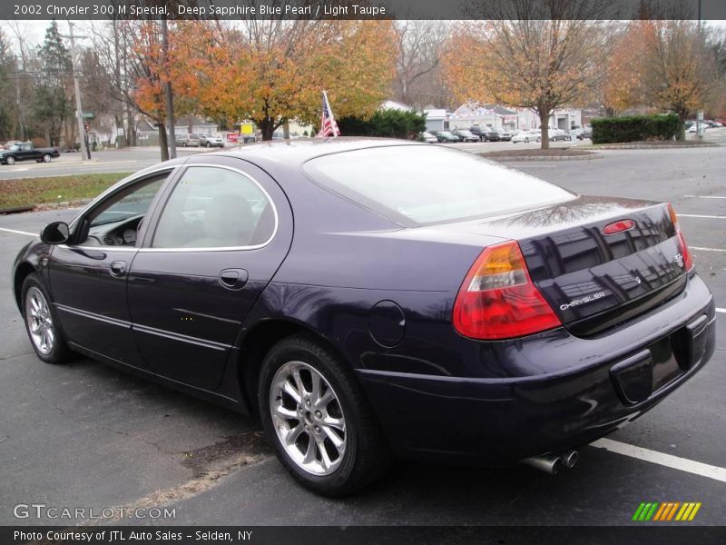 Deep Sapphire Blue Pearl / Light Taupe 2002 Chrysler 300 M Special