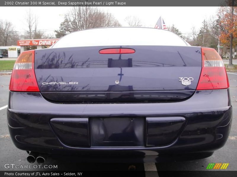 Deep Sapphire Blue Pearl / Light Taupe 2002 Chrysler 300 M Special