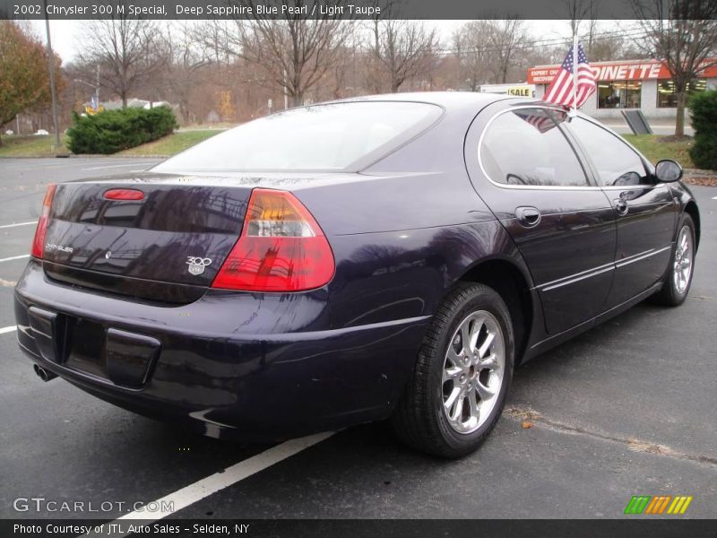 Deep Sapphire Blue Pearl / Light Taupe 2002 Chrysler 300 M Special