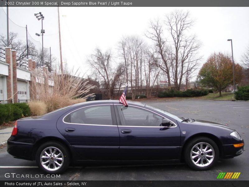 Deep Sapphire Blue Pearl / Light Taupe 2002 Chrysler 300 M Special