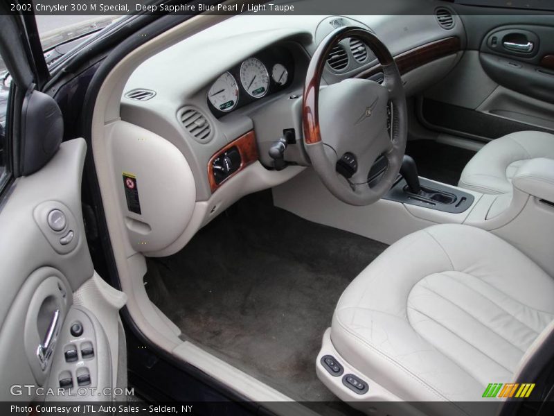Deep Sapphire Blue Pearl / Light Taupe 2002 Chrysler 300 M Special