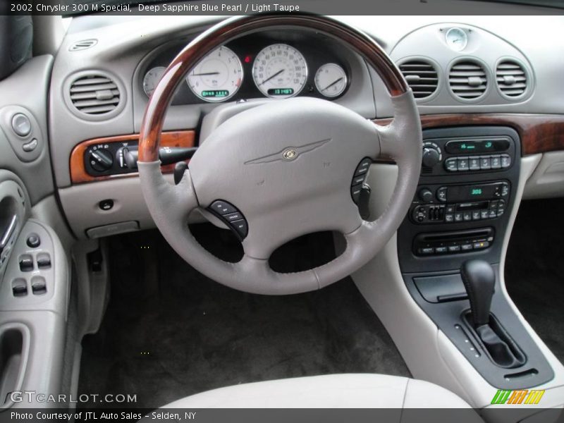 Deep Sapphire Blue Pearl / Light Taupe 2002 Chrysler 300 M Special