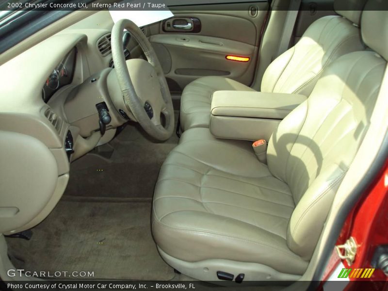 Inferno Red Pearl / Taupe 2002 Chrysler Concorde LXi