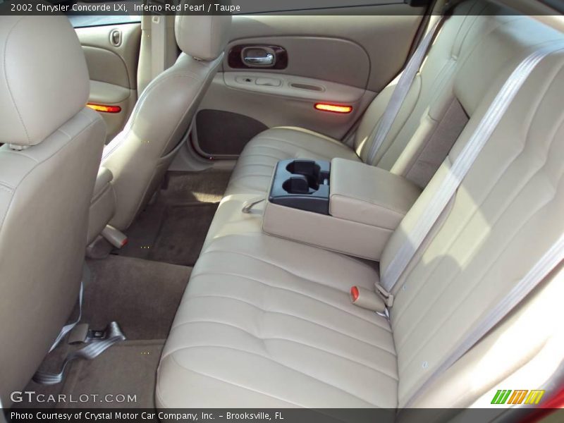 Inferno Red Pearl / Taupe 2002 Chrysler Concorde LXi