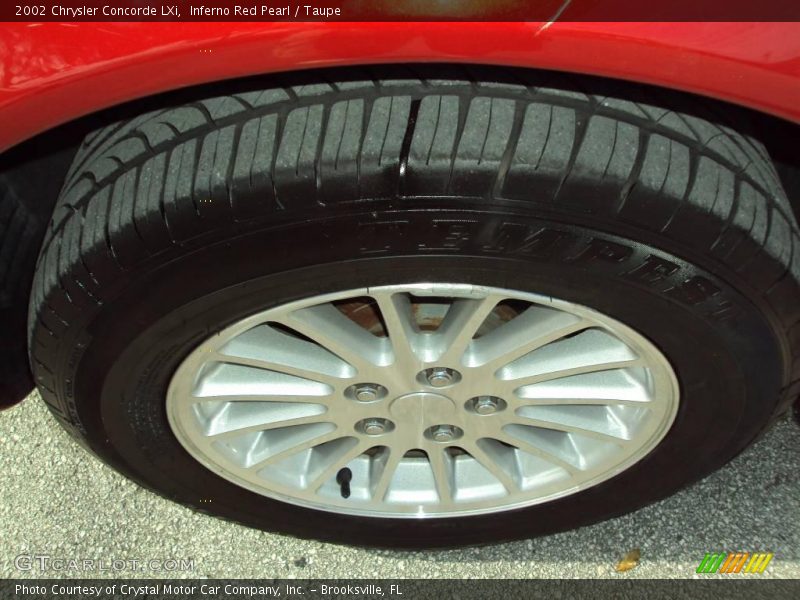 Inferno Red Pearl / Taupe 2002 Chrysler Concorde LXi