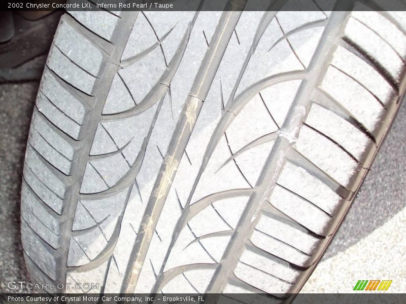 Inferno Red Pearl / Taupe 2002 Chrysler Concorde LXi