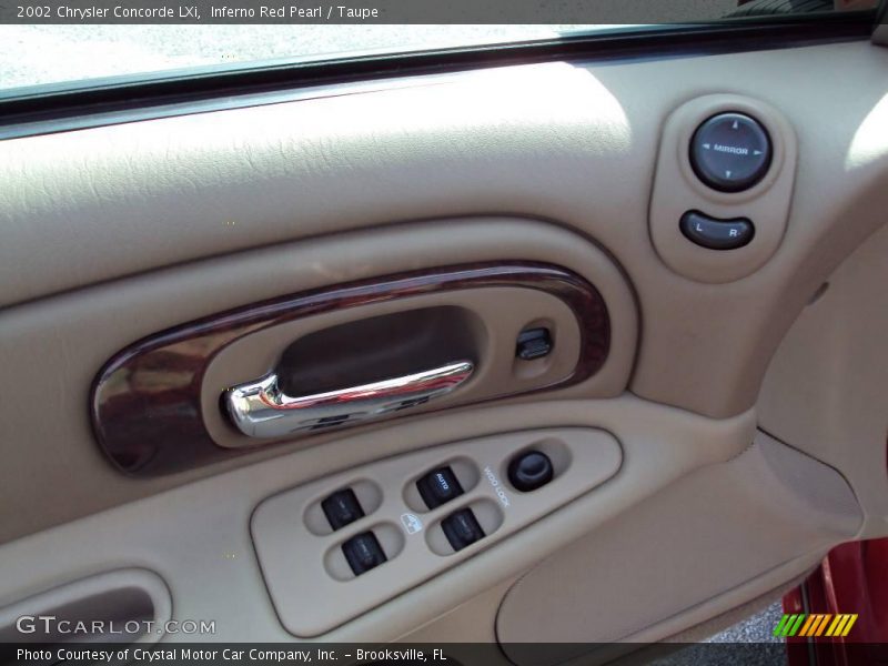 Inferno Red Pearl / Taupe 2002 Chrysler Concorde LXi