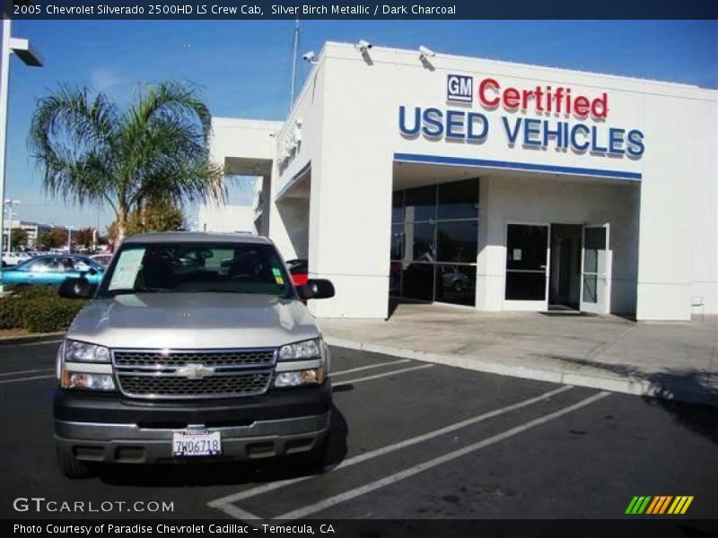Silver Birch Metallic / Dark Charcoal 2005 Chevrolet Silverado 2500HD LS Crew Cab