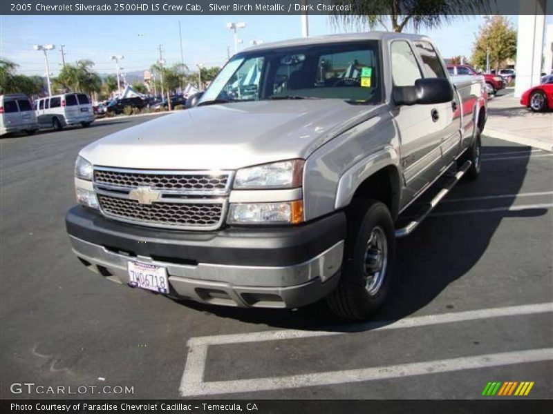 Silver Birch Metallic / Dark Charcoal 2005 Chevrolet Silverado 2500HD LS Crew Cab
