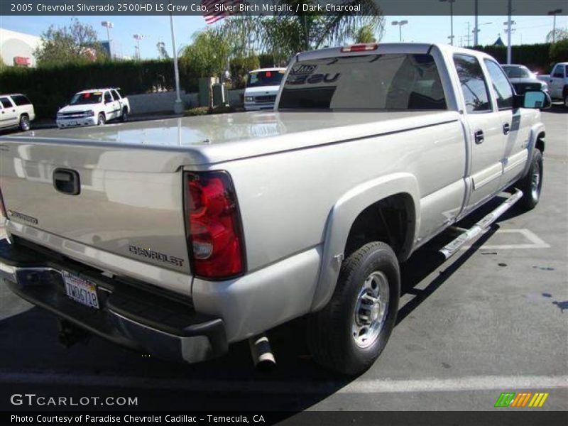 Silver Birch Metallic / Dark Charcoal 2005 Chevrolet Silverado 2500HD LS Crew Cab