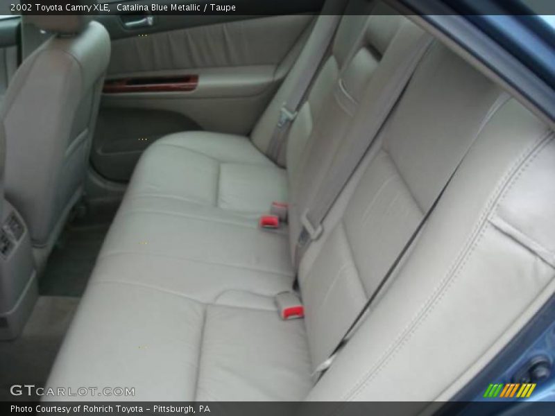Catalina Blue Metallic / Taupe 2002 Toyota Camry XLE