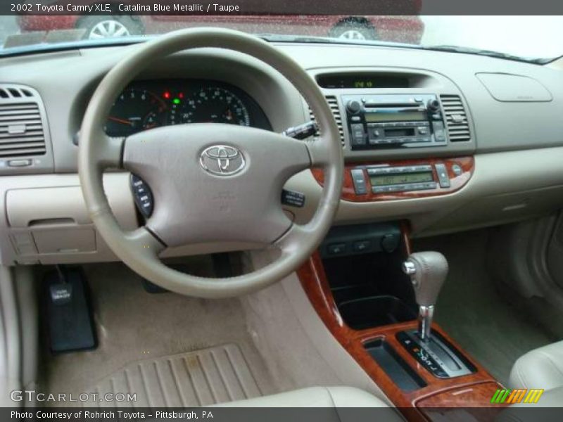 Catalina Blue Metallic / Taupe 2002 Toyota Camry XLE