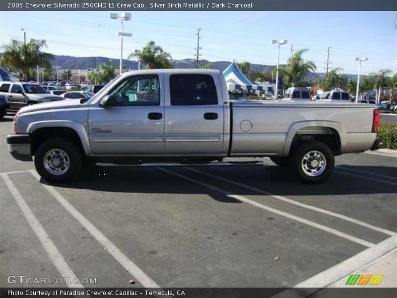 Silver Birch Metallic / Dark Charcoal 2005 Chevrolet Silverado 2500HD LS Crew Cab