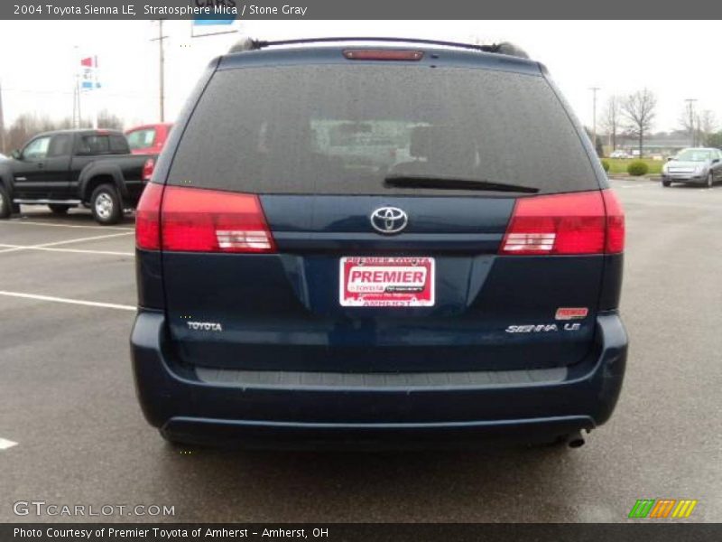Stratosphere Mica / Stone Gray 2004 Toyota Sienna LE