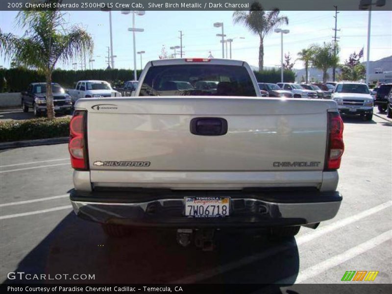 Silver Birch Metallic / Dark Charcoal 2005 Chevrolet Silverado 2500HD LS Crew Cab