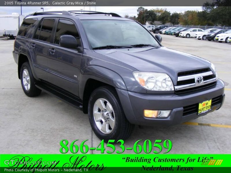 Galactic Gray Mica / Stone 2005 Toyota 4Runner SR5