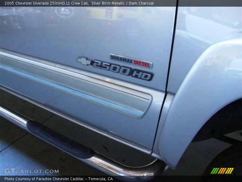 Silver Birch Metallic / Dark Charcoal 2005 Chevrolet Silverado 2500HD LS Crew Cab