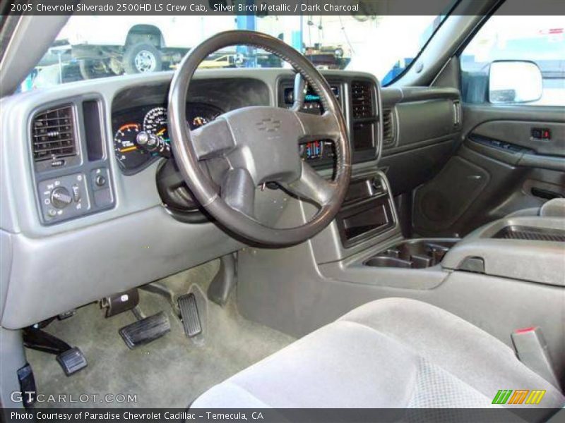 Silver Birch Metallic / Dark Charcoal 2005 Chevrolet Silverado 2500HD LS Crew Cab
