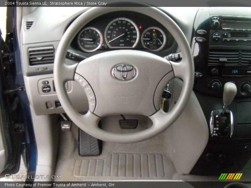 Stratosphere Mica / Stone Gray 2004 Toyota Sienna LE
