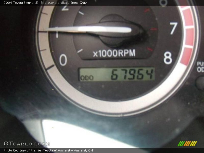 Stratosphere Mica / Stone Gray 2004 Toyota Sienna LE