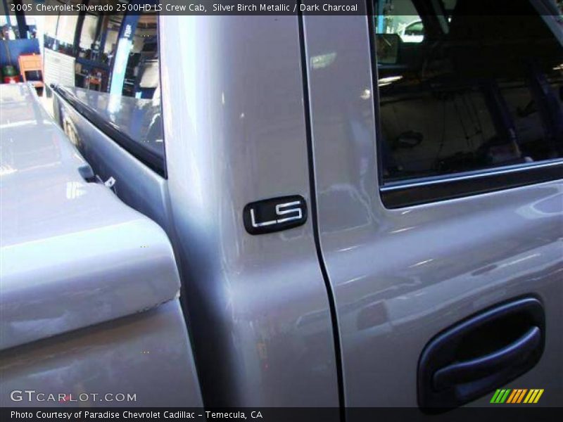Silver Birch Metallic / Dark Charcoal 2005 Chevrolet Silverado 2500HD LS Crew Cab