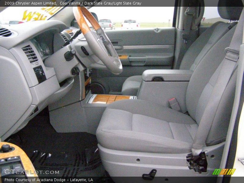 Cool Vanilla / Dark Slate Gray/Light Slate Gray 2009 Chrysler Aspen Limited