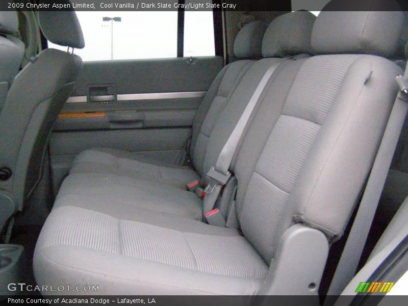 Cool Vanilla / Dark Slate Gray/Light Slate Gray 2009 Chrysler Aspen Limited