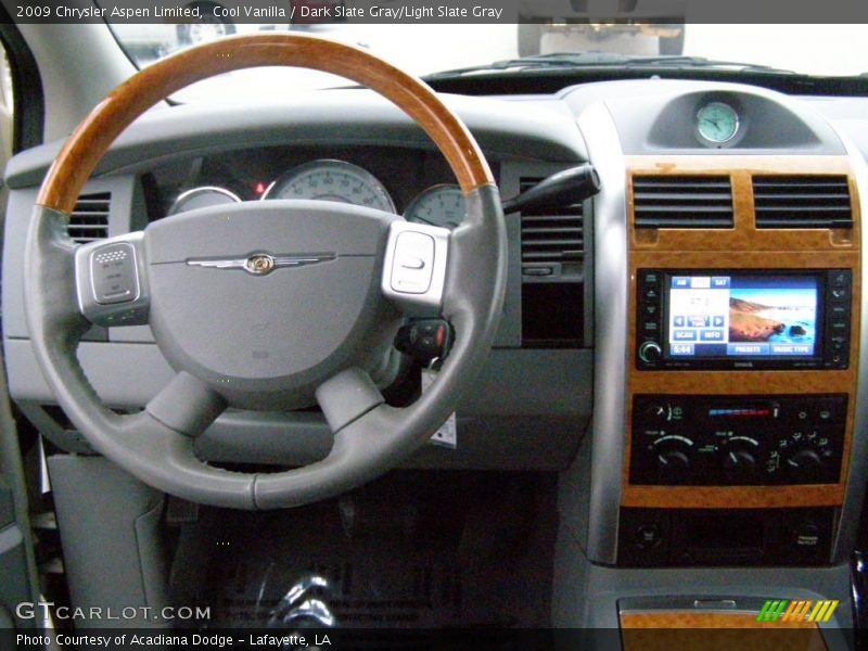 Cool Vanilla / Dark Slate Gray/Light Slate Gray 2009 Chrysler Aspen Limited