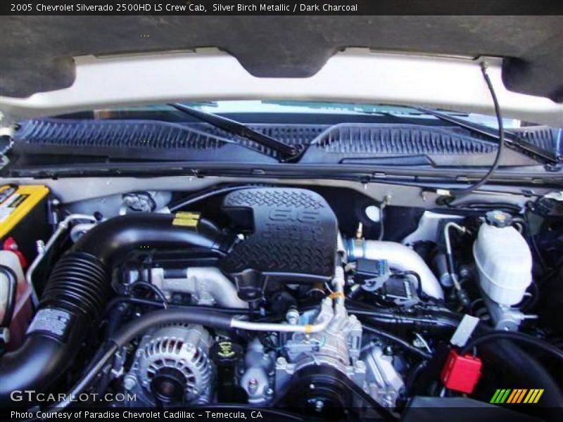 Silver Birch Metallic / Dark Charcoal 2005 Chevrolet Silverado 2500HD LS Crew Cab