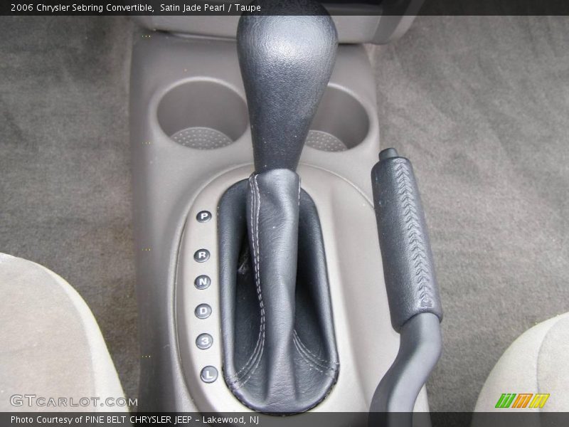 Satin Jade Pearl / Taupe 2006 Chrysler Sebring Convertible