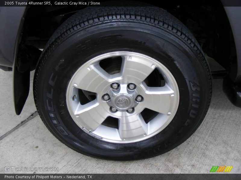 Galactic Gray Mica / Stone 2005 Toyota 4Runner SR5