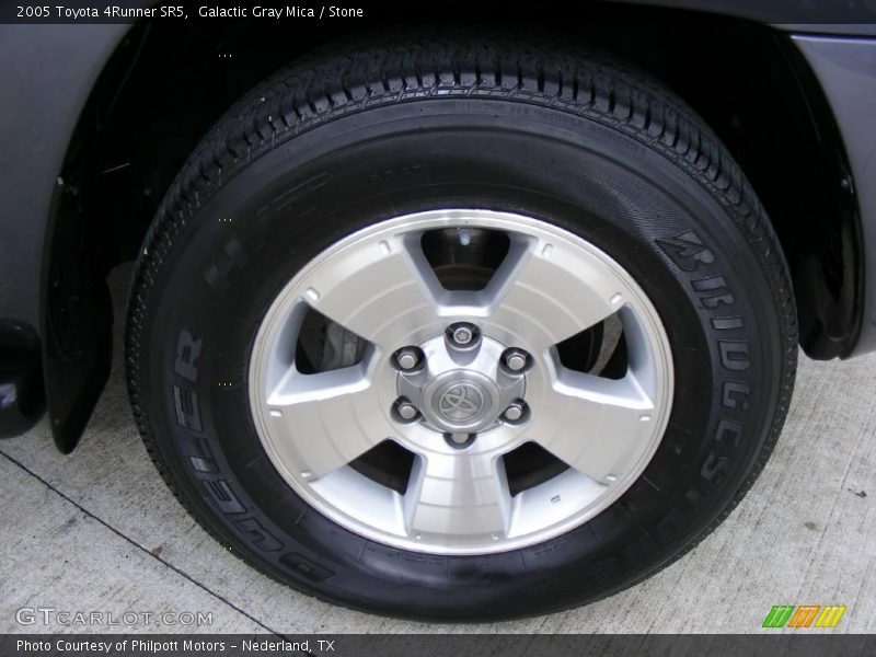 Galactic Gray Mica / Stone 2005 Toyota 4Runner SR5