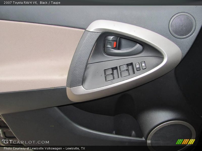Black / Taupe 2007 Toyota RAV4 V6