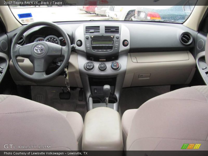Black / Taupe 2007 Toyota RAV4 V6