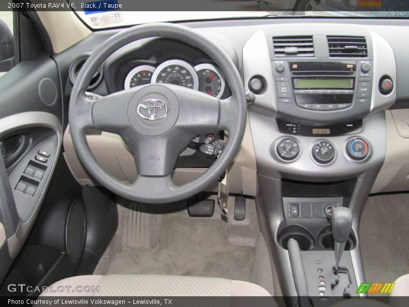 Black / Taupe 2007 Toyota RAV4 V6