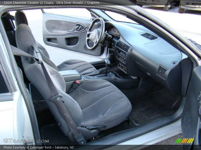 Ultra Silver Metallic / Graphite 2004 Chevrolet Cavalier LS Coupe
