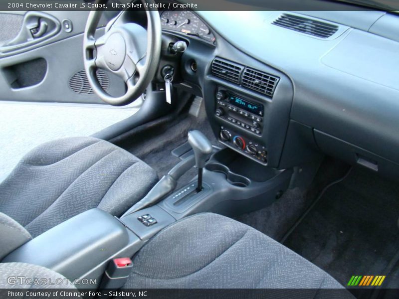 Ultra Silver Metallic / Graphite 2004 Chevrolet Cavalier LS Coupe