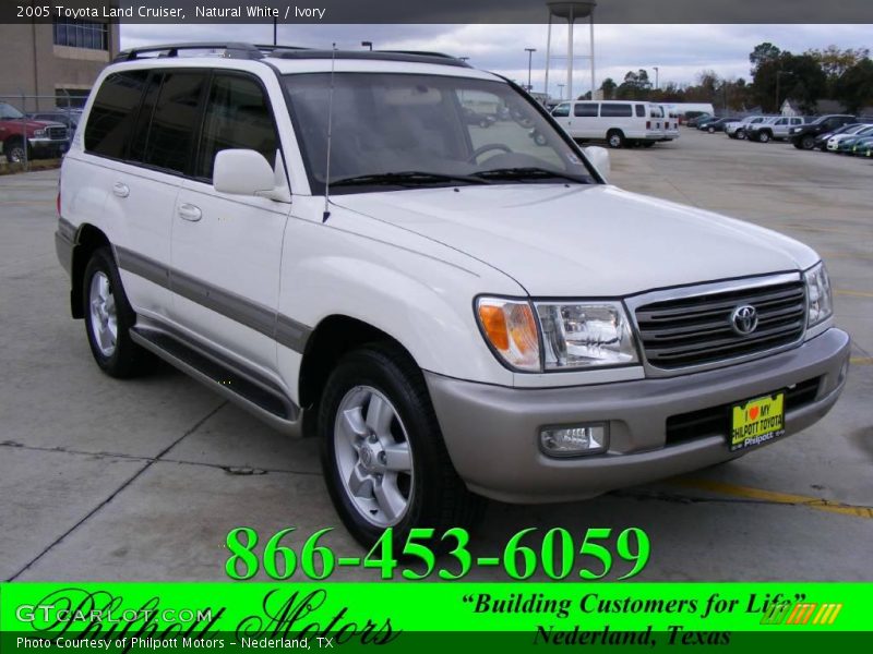 Natural White / Ivory 2005 Toyota Land Cruiser