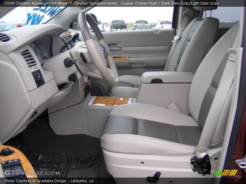 Cognac Crystal Pearl / Dark Slate Gray/Light Slate Gray 2008 Chrysler Aspen Limited Walter P Chrysler Signature Series