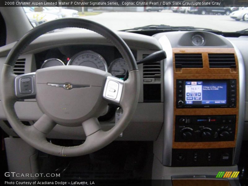 Cognac Crystal Pearl / Dark Slate Gray/Light Slate Gray 2008 Chrysler Aspen Limited Walter P Chrysler Signature Series