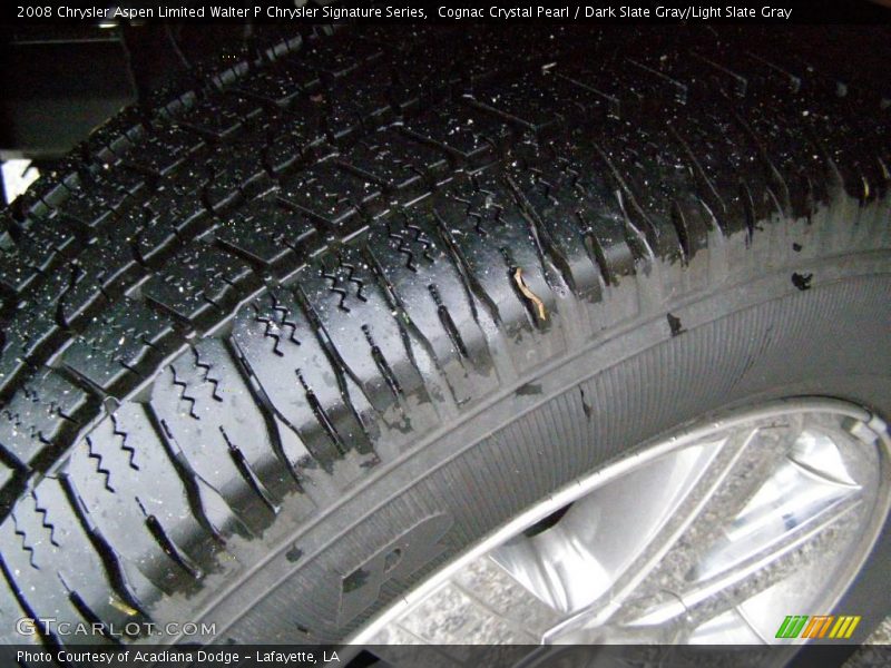 Cognac Crystal Pearl / Dark Slate Gray/Light Slate Gray 2008 Chrysler Aspen Limited Walter P Chrysler Signature Series