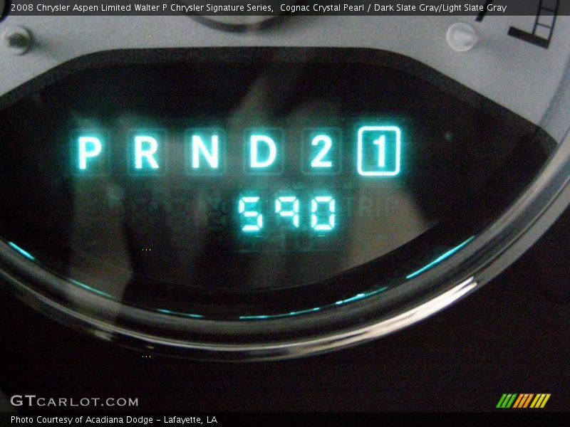 Cognac Crystal Pearl / Dark Slate Gray/Light Slate Gray 2008 Chrysler Aspen Limited Walter P Chrysler Signature Series