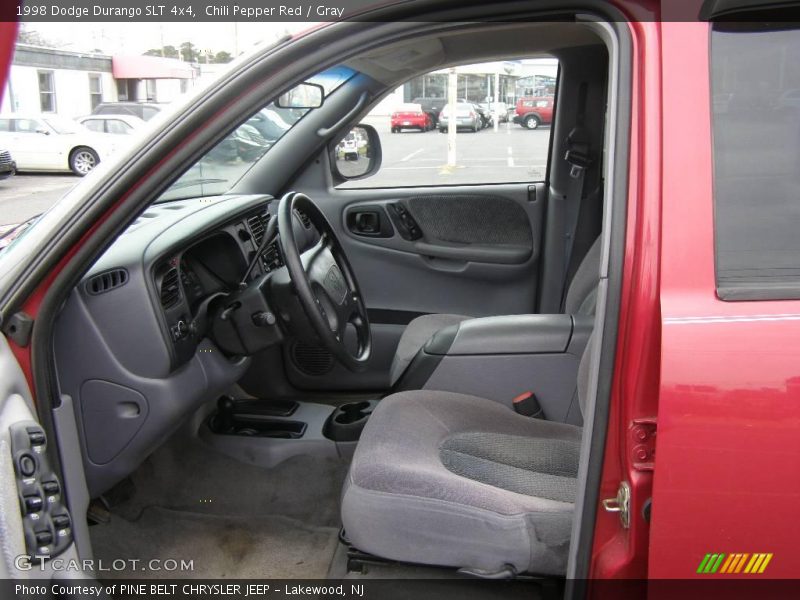 Chili Pepper Red / Gray 1998 Dodge Durango SLT 4x4