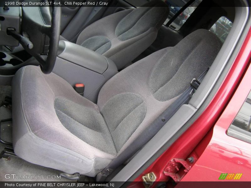 Chili Pepper Red / Gray 1998 Dodge Durango SLT 4x4
