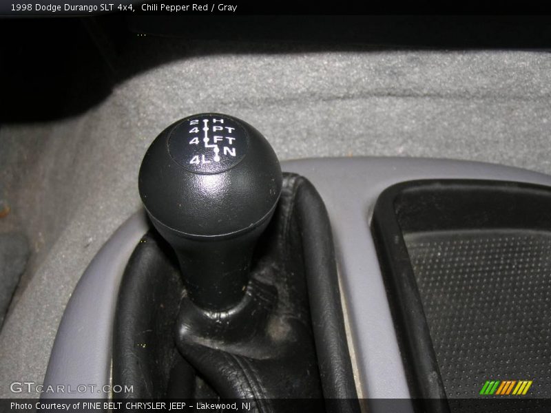 Chili Pepper Red / Gray 1998 Dodge Durango SLT 4x4