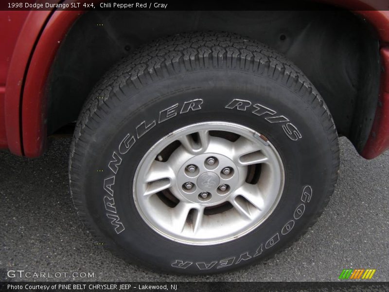 Chili Pepper Red / Gray 1998 Dodge Durango SLT 4x4
