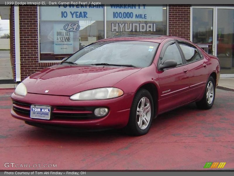 Dark Garnet Red Pearl / Agate 1999 Dodge Intrepid ES